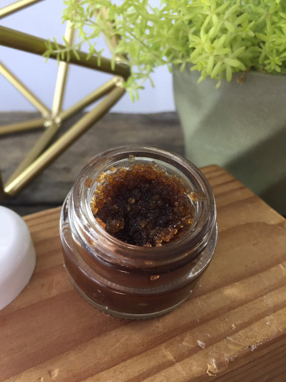 Organic Chocolate Lip Scrub Flaky Chapped Lips