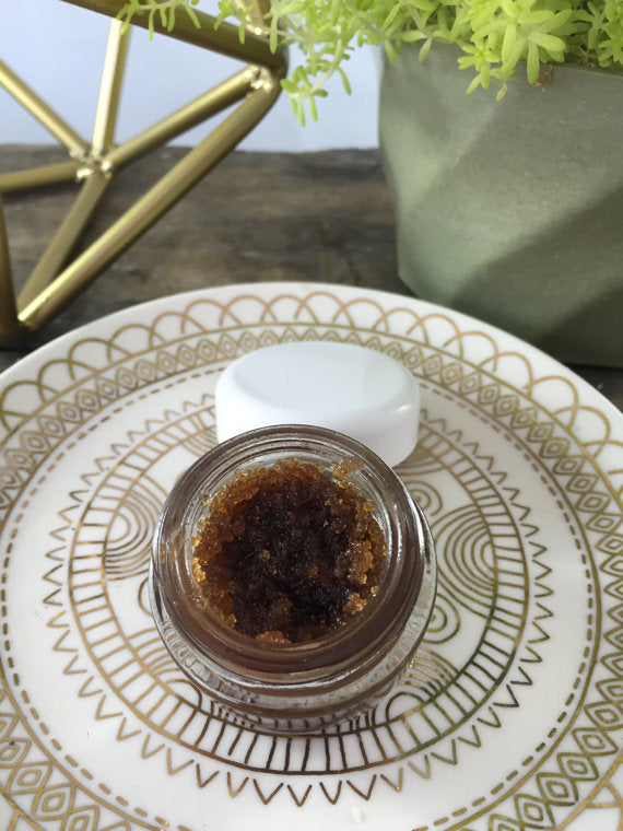 Organic Chocolate Lip Scrub Flaky Chapped Lips